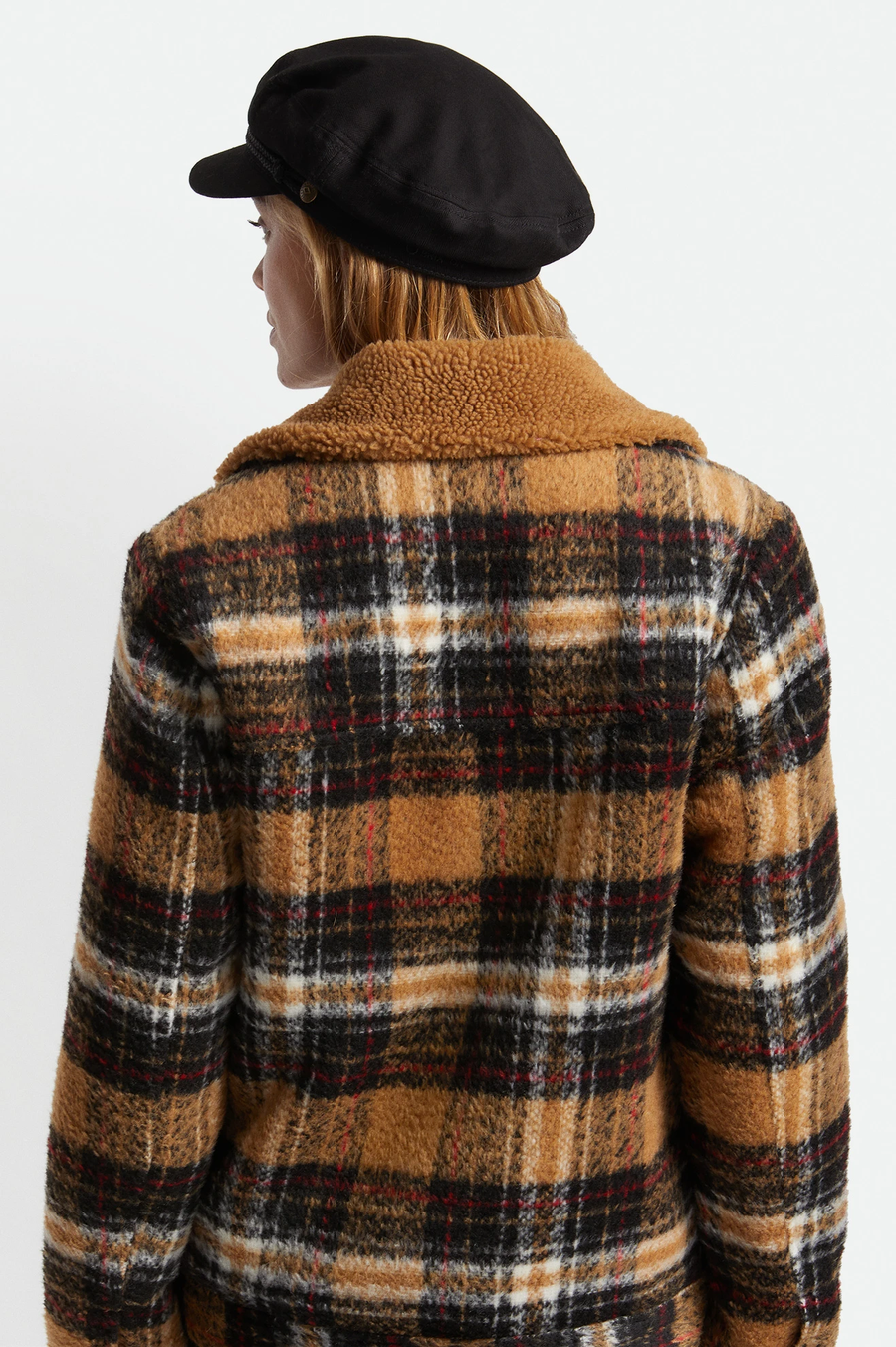 brixton fiddler cap black
