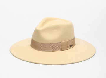 brixton joanna felt hat light khaki