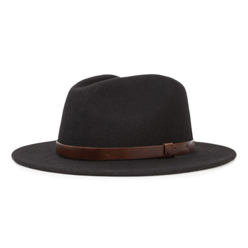 brixton messer fedora black (LAST SIZE LARGE)