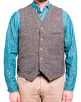 captain santors vest 7703 ce374 wool grey (last size xxxl)