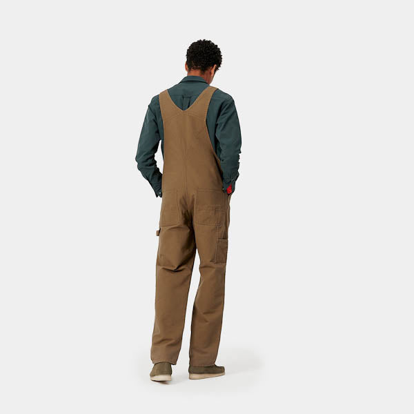 carhartt bib overall hamilton brown rinsed (LAST SIZE 38)