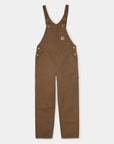 carhartt bib overall hamilton brown rinsed (LAST SIZE 38)