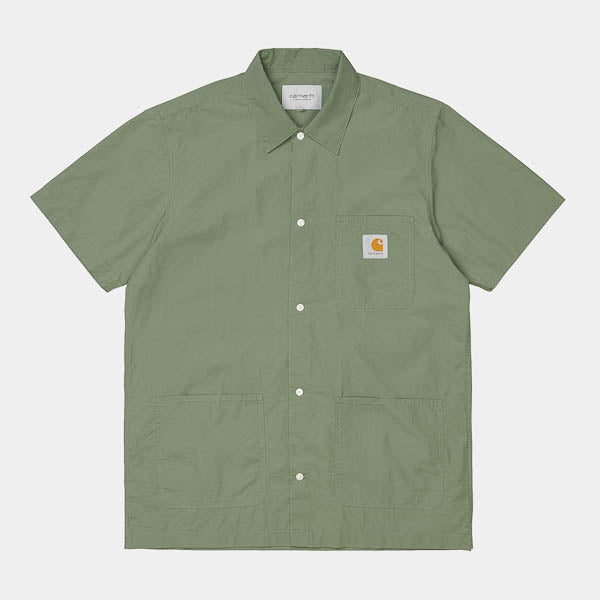 carhartt short sleeve creek shirt dollar green (LAST SIZE SMALL)