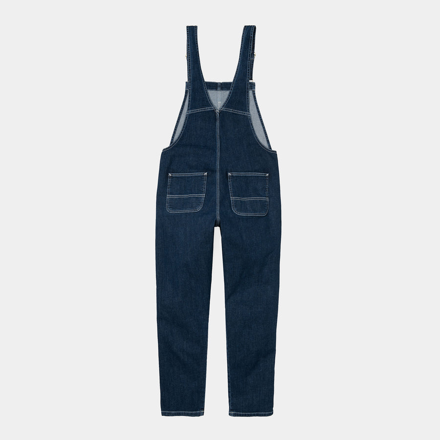 carhartt wip women bib overall blue stone washed (LAST SIZE XSMALL)