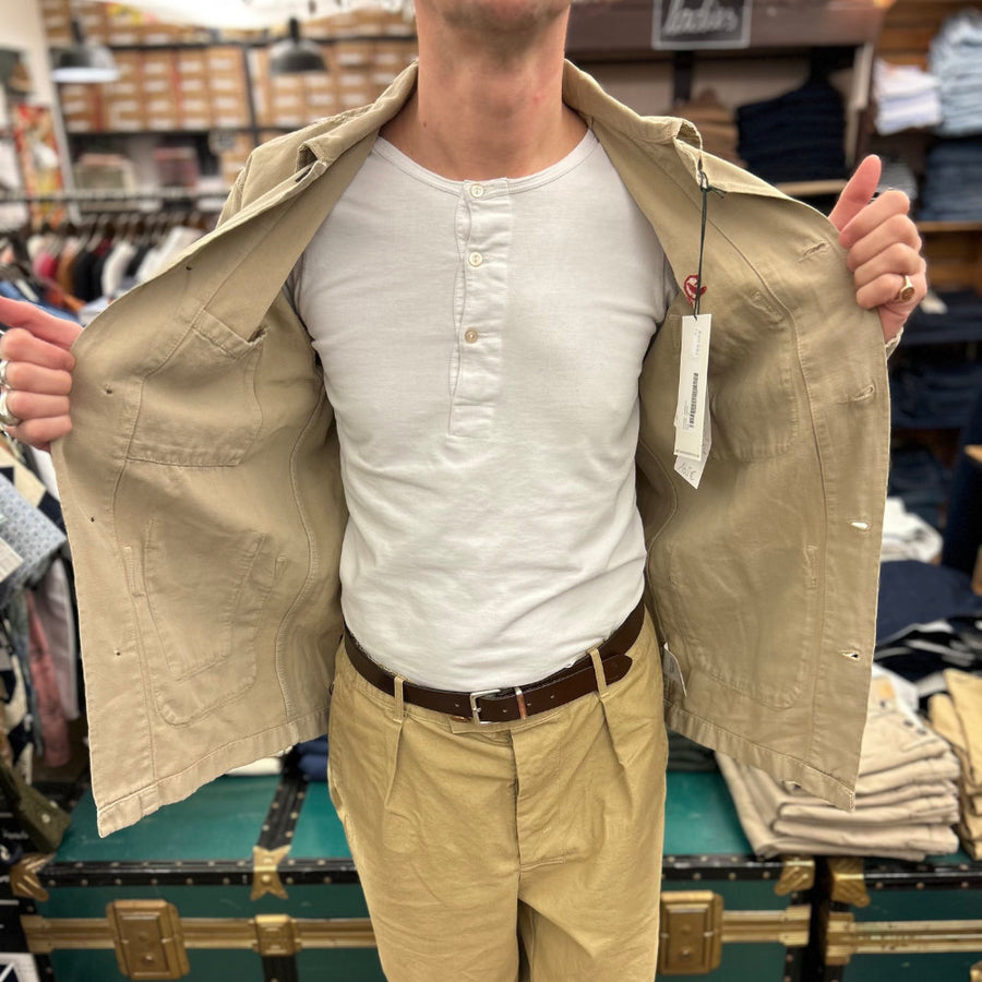 chesapeakes dwight jacket sand (LAST SIZE LARGE)