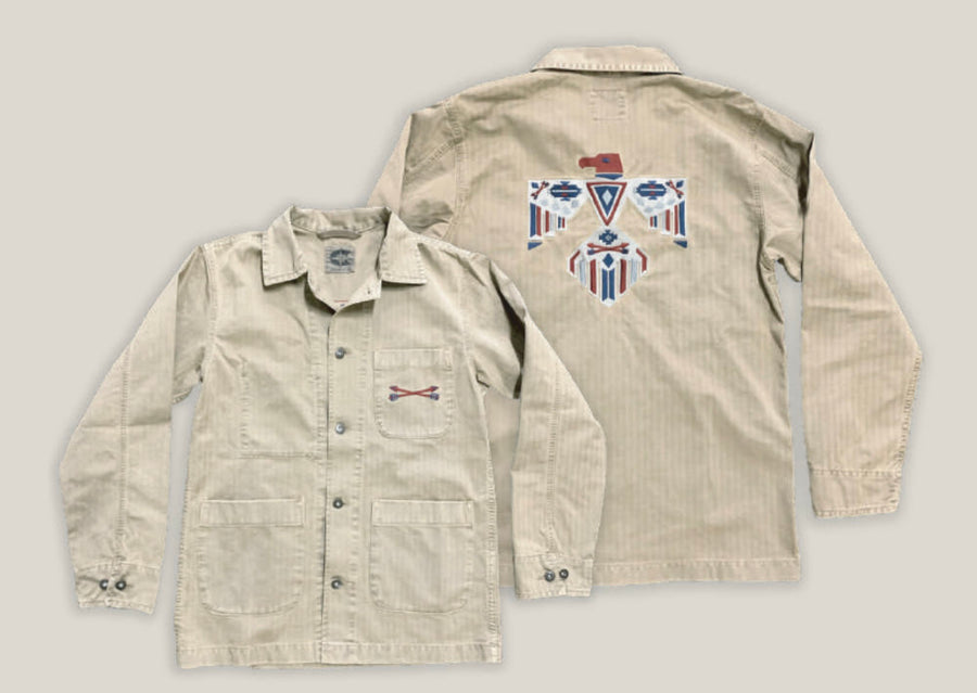chesapeakes joe tunderbird jacket sand