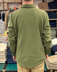 chesapeakes jones shirt military green