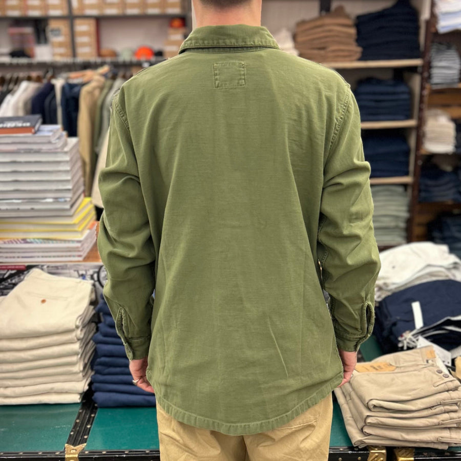 chesapeakes jones shirt military green