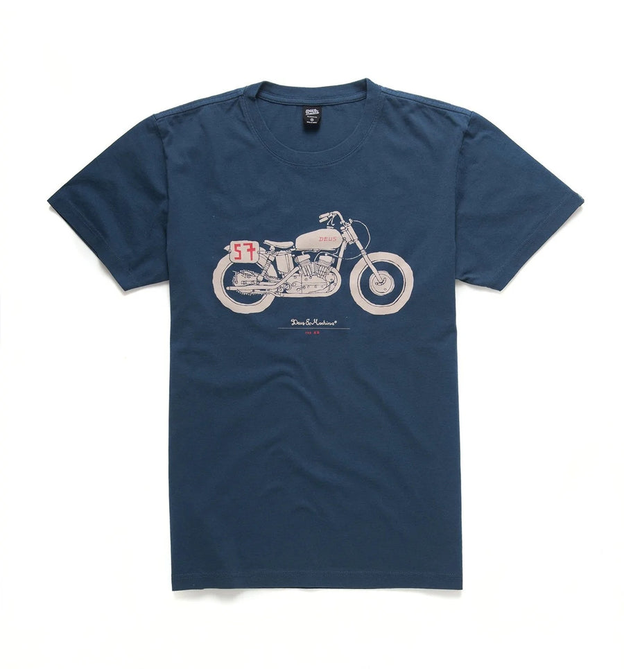 deus ex machina the kr t-shirt navy