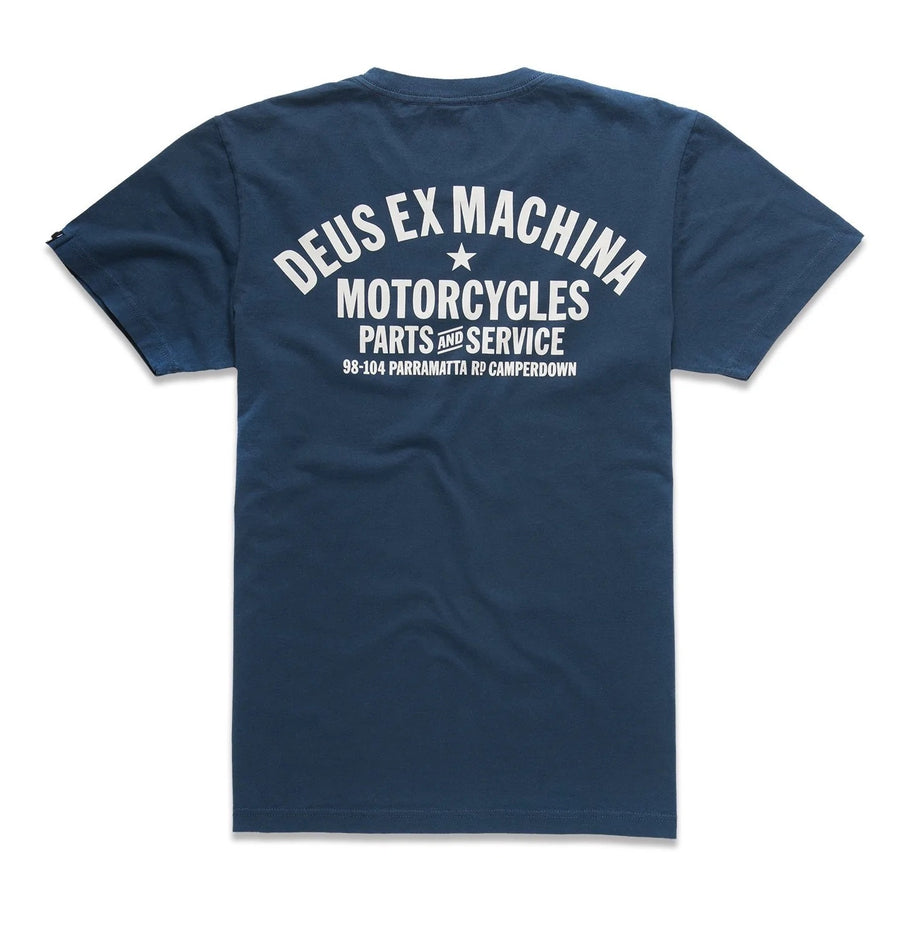 deus ex machina the kr t-shirt navy
