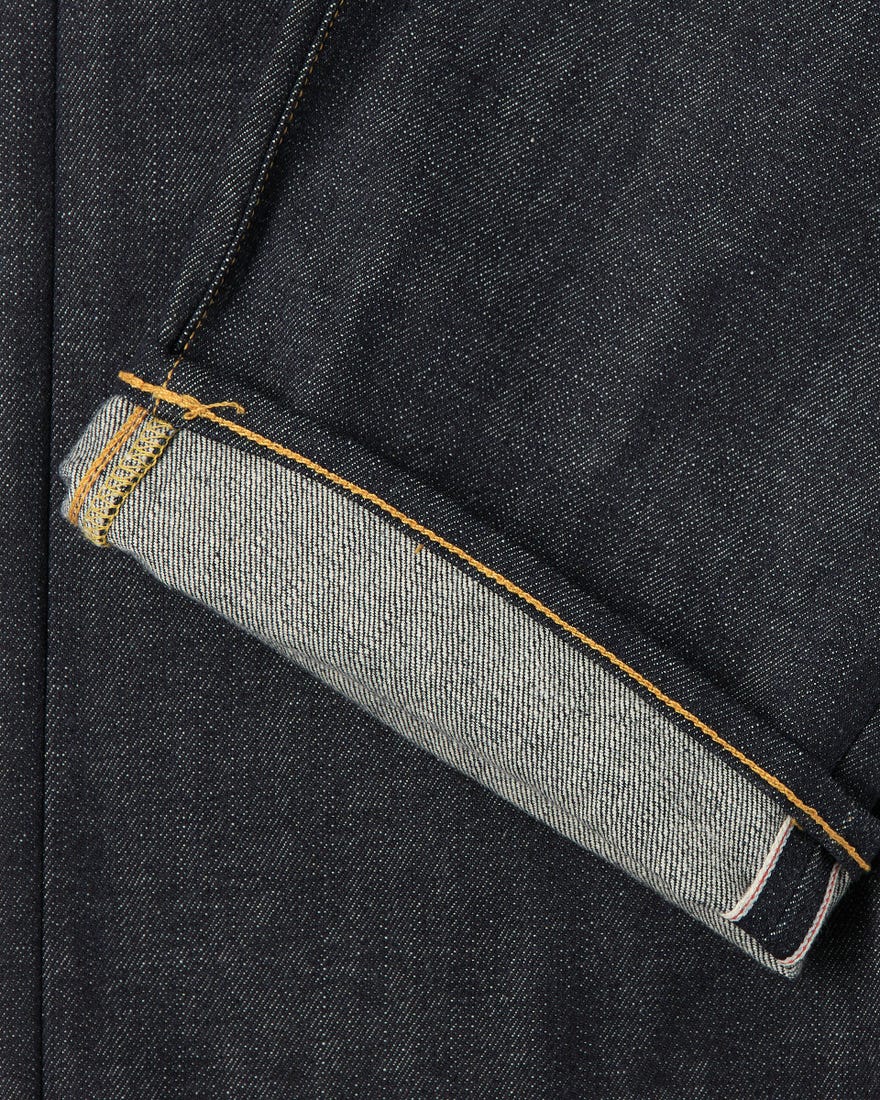 edwin nashville blue unwashed red listed selvage denim