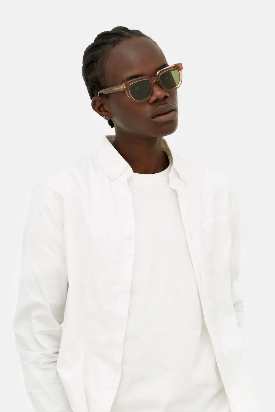 retrosuperfuture serio sunglasses cola green