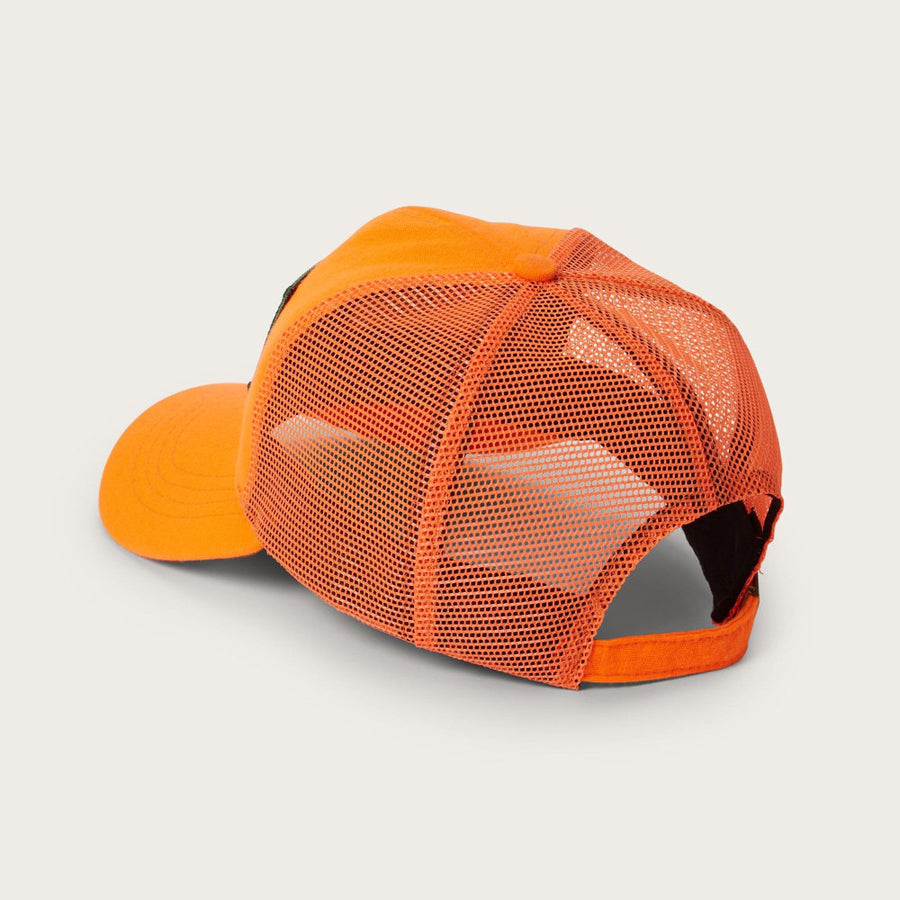 filson logger mesh cap blaze orange