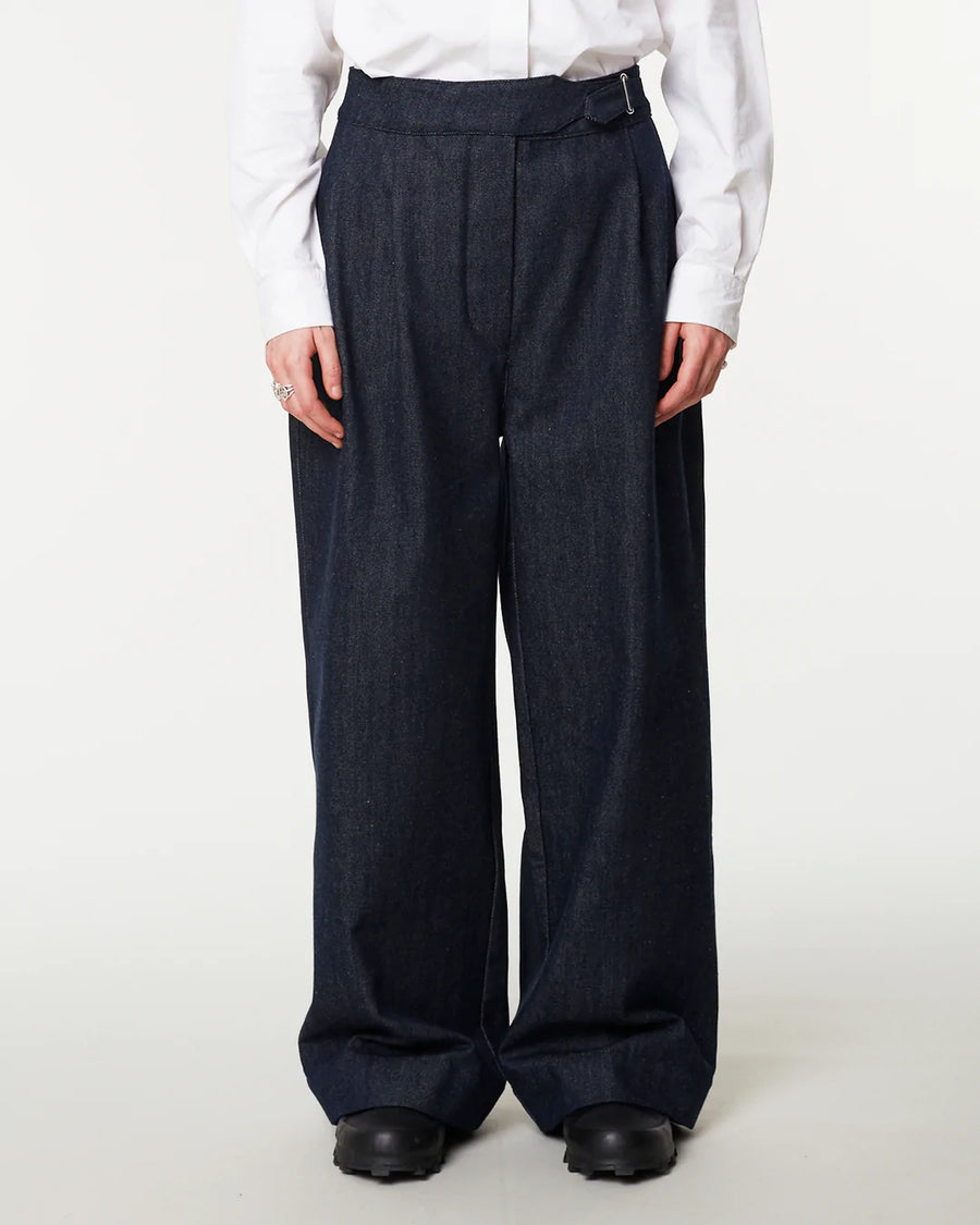 girls of dust officer pants blue denim (LAST SIZE XXS)