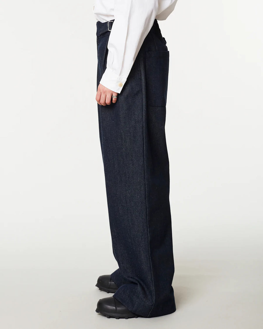 girls of dust officer pants blue denim (LAST SIZE XXS)
