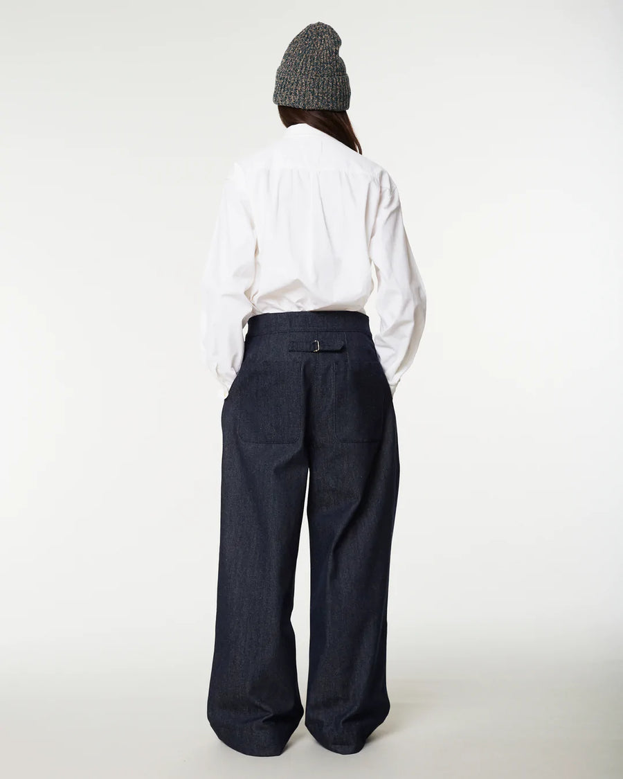 girls of dust officer pants blue denim (LAST SIZE XXS)