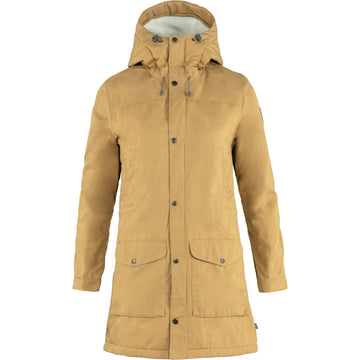 fjallraven greenland winter parka women buckwheat brown (LAST SIZE MEDIUM)