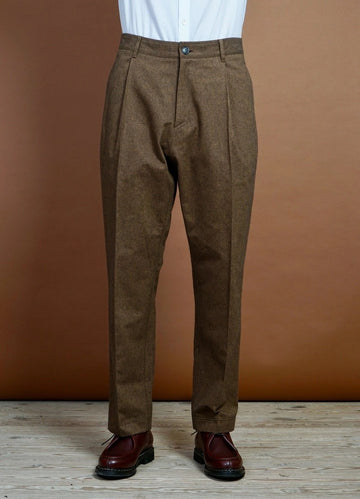 hansen eigil trouser caramel (last size medium)