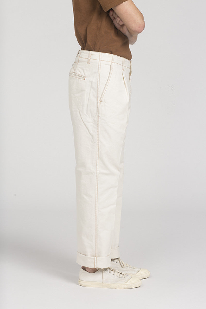 east harbour surplus krunig 22 off white trousers
