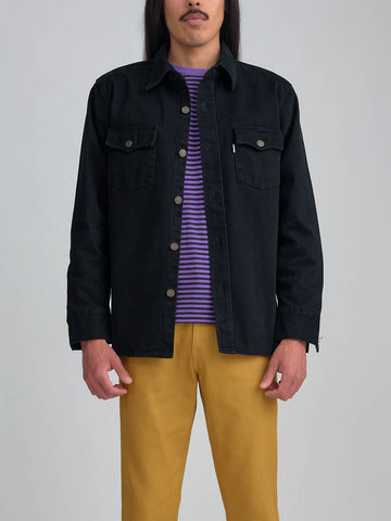 levis vintage clothing shirt  jacket caviar nero