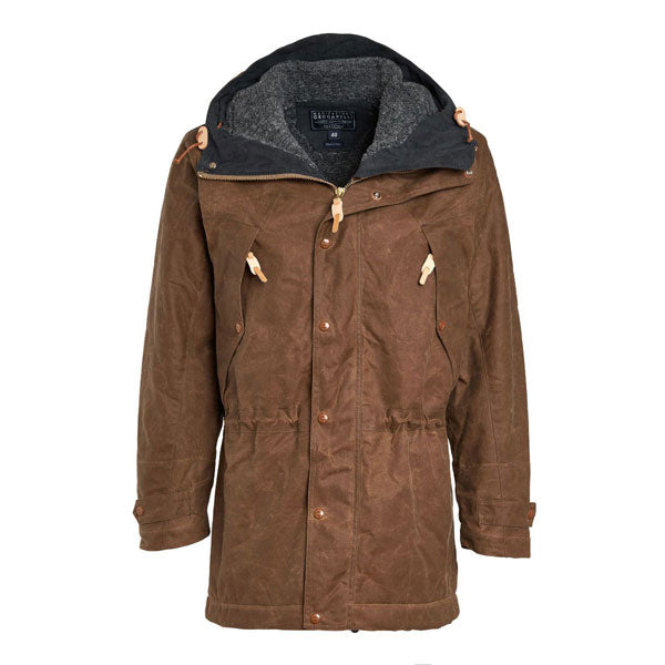 manifattura ceccarelli long mountain jacket 7013 wx dark tan (LAST SIZE XXL)