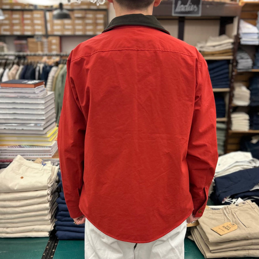manifattura ceccarelli heavy shirt 7073 dw red