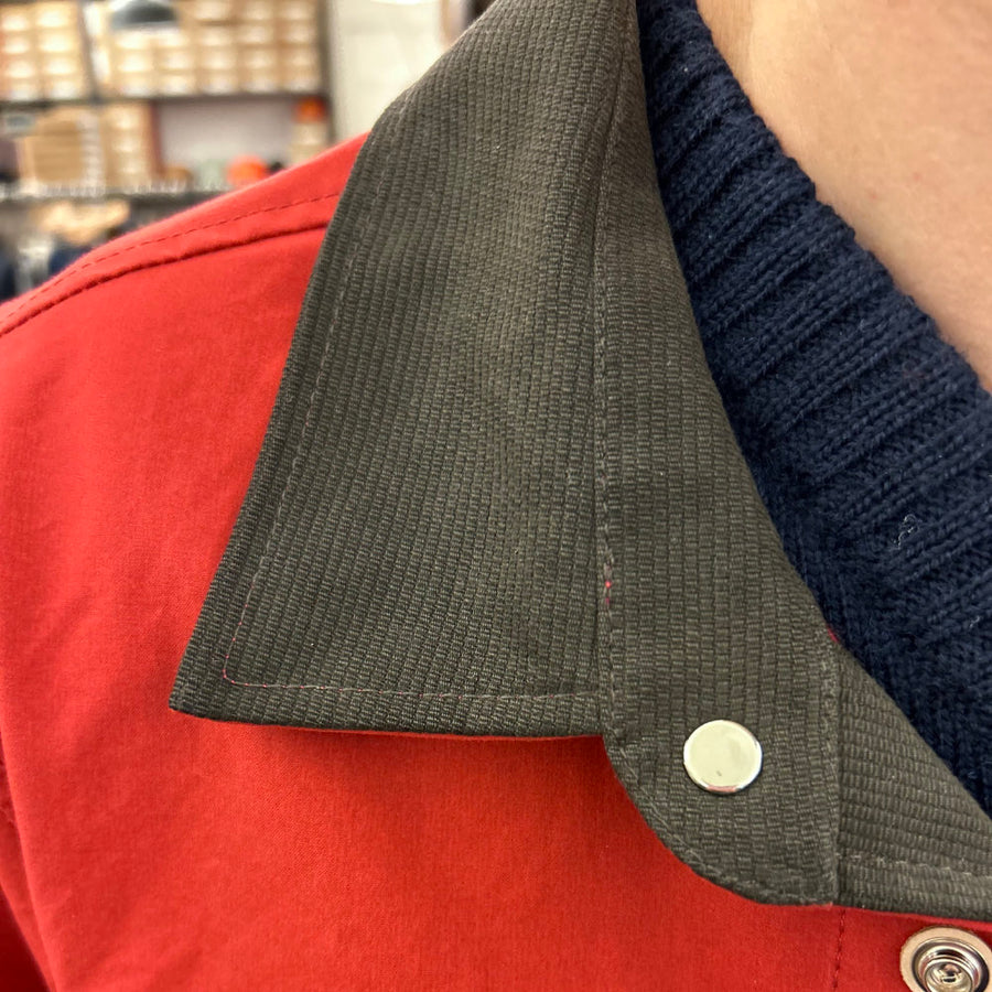 manifattura ceccarelli heavy shirt 7073 dw red