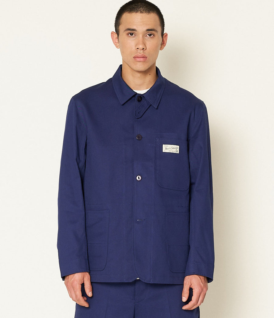 merz b schwanen jacket 01 ink blue (LAST SIZE LARGE)