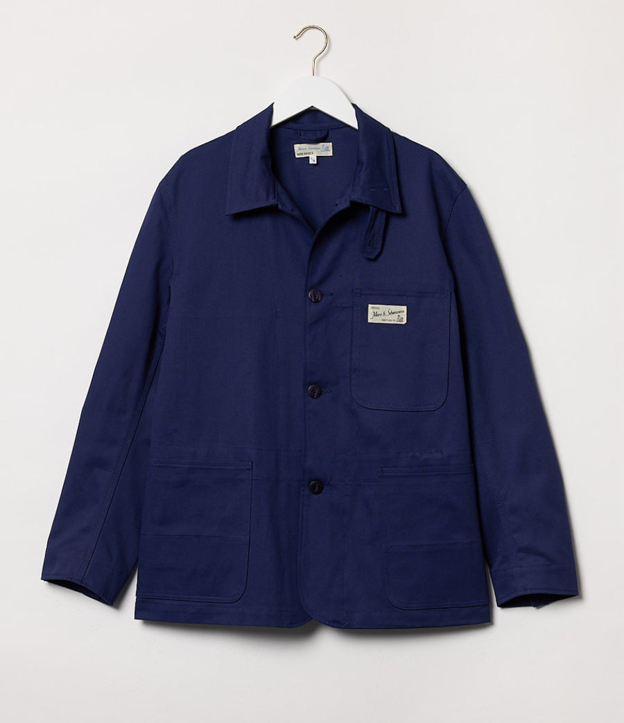 merz b schwanen jacket 01 ink blue (LAST SIZE LARGE)