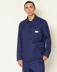 merz b schwanen jacket 01 ink blue (LAST SIZE LARGE)
