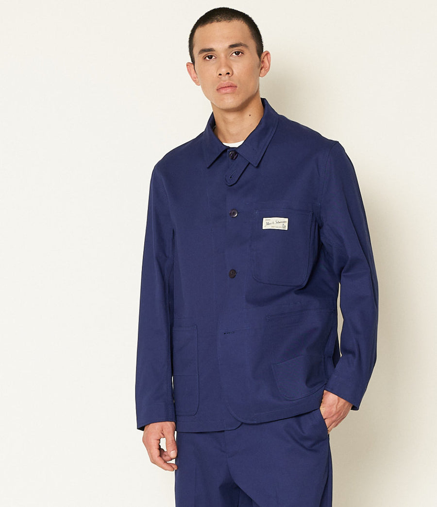 merz b schwanen jacket 01 ink blue (LAST SIZE LARGE)