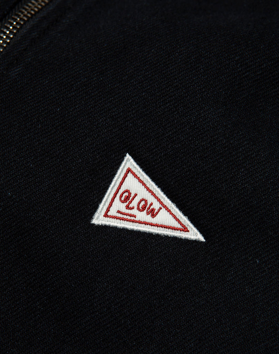 olow niro sleevless waistcoat denim black (LAST SIZE XLARGE)