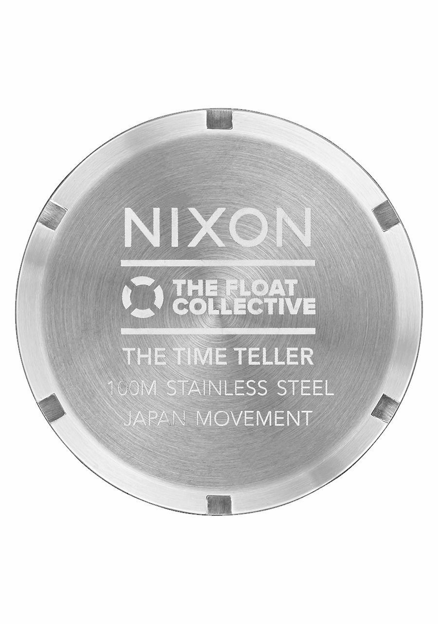 nixon timer teller blue float