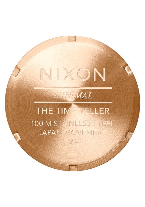 Rose Gold Time Teller Shop Nixon Time Teller All Rose Gold –