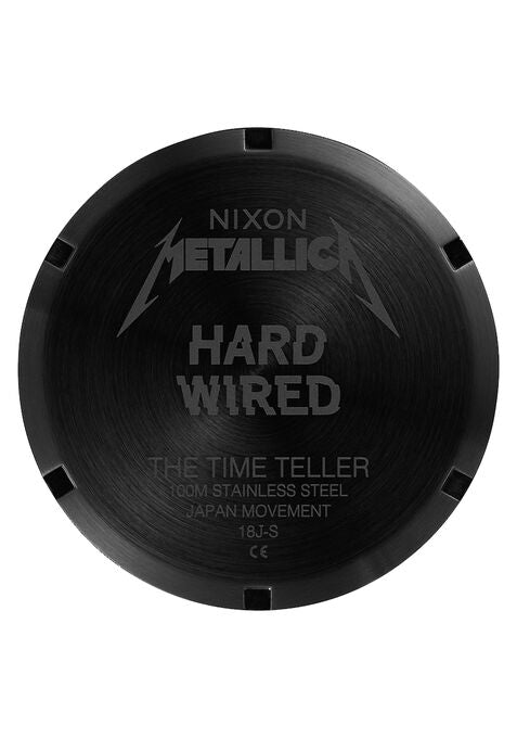 nixon time teller metallica hardwired