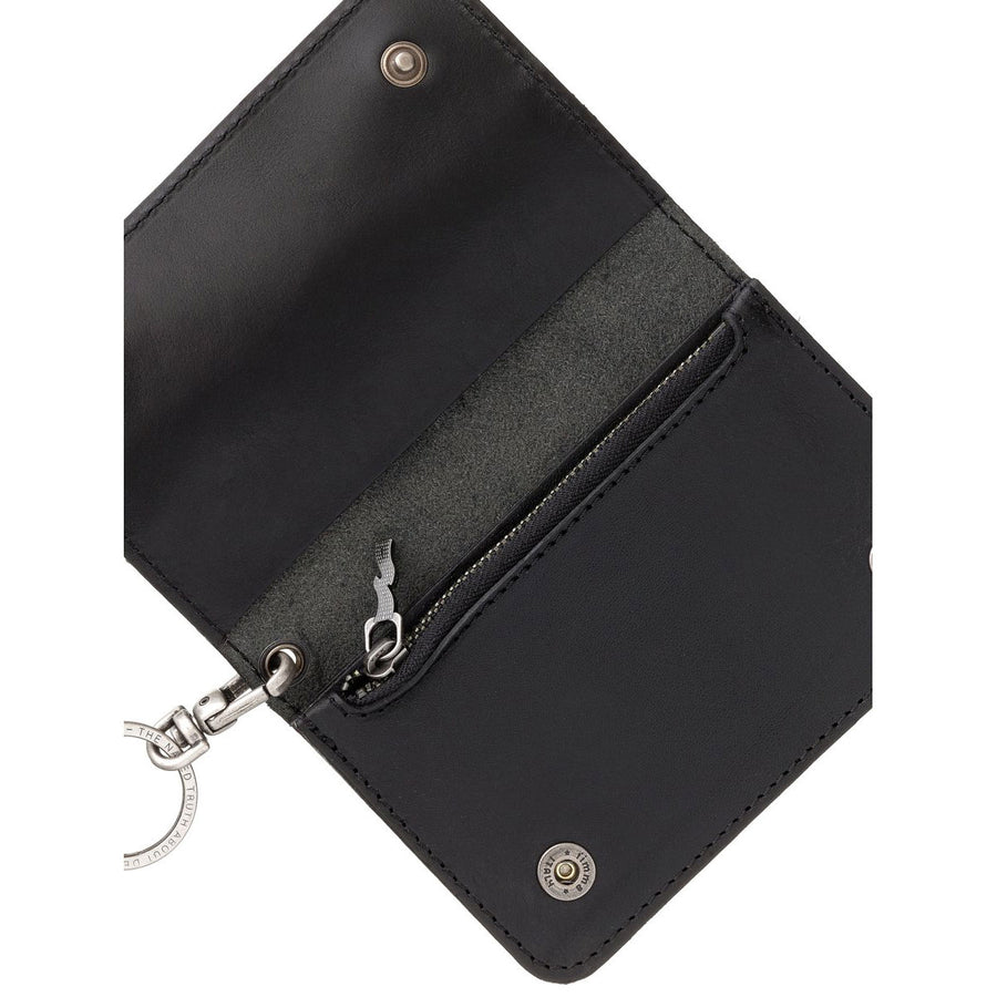 nudie alfredsson chain wallet black