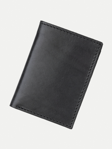 nudie hagdahl wallet saddle leather black