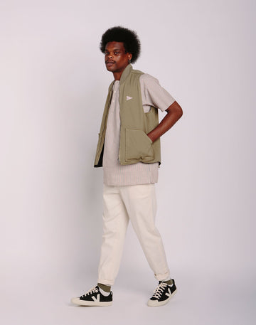 olow angus vest olive