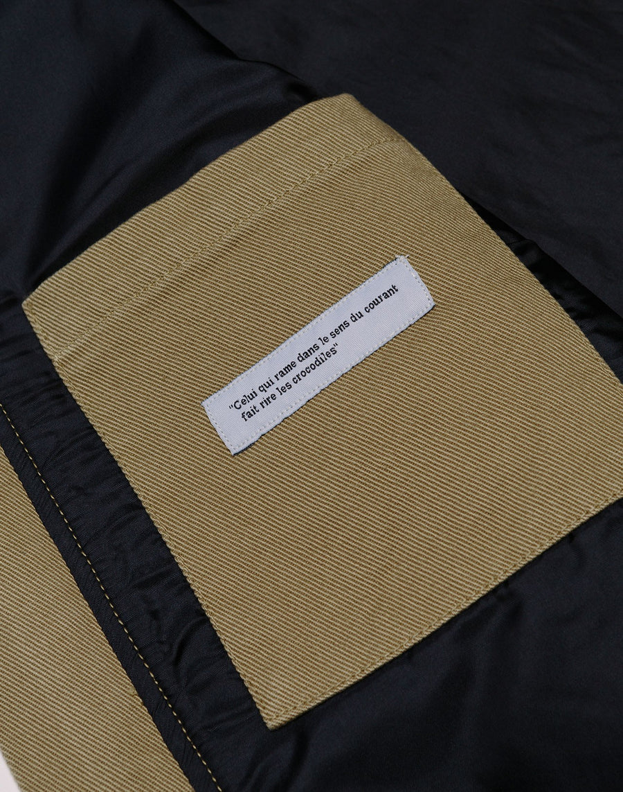 olow angus vest olive