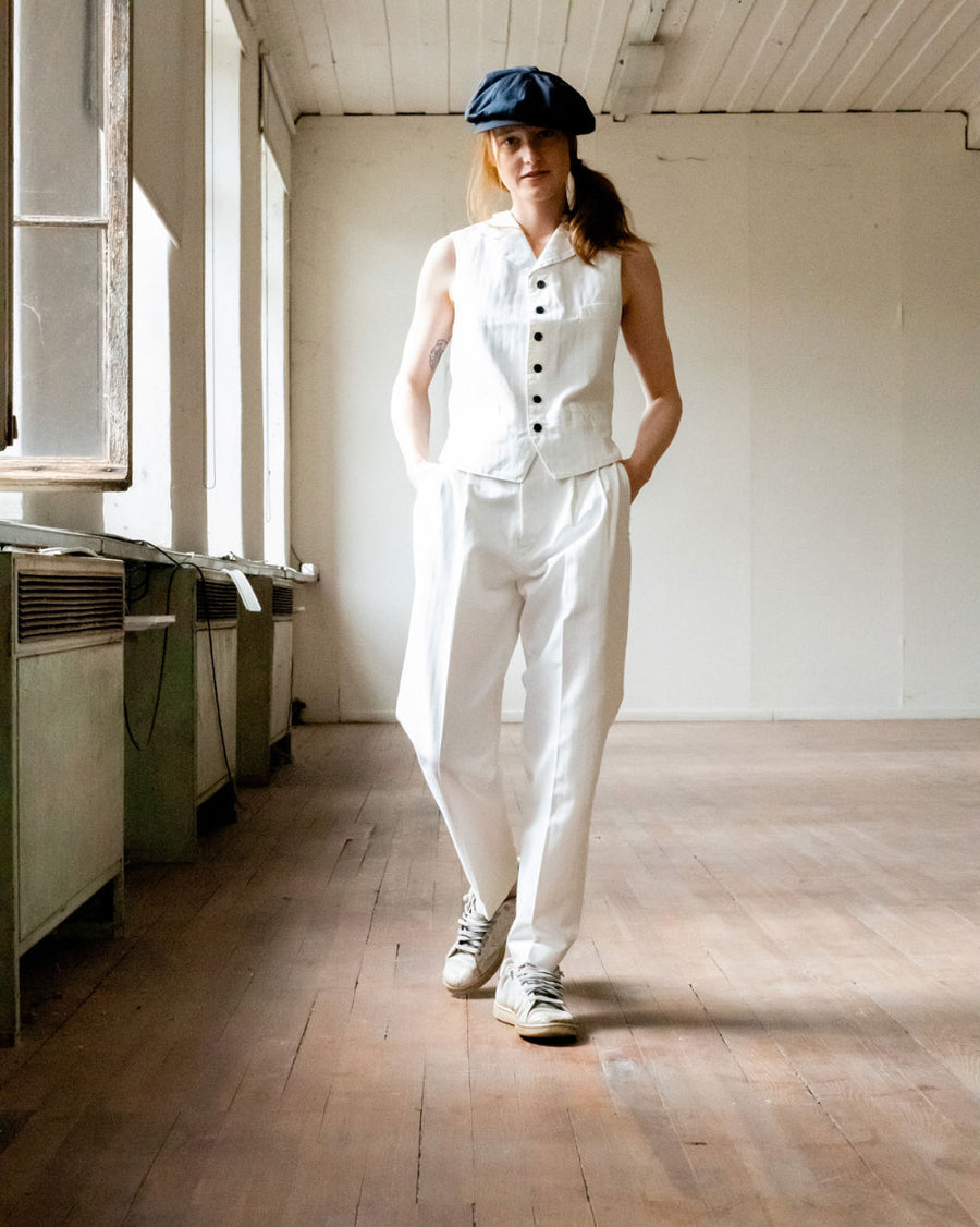 peppinoi peppino type 10 white the glad rags pant