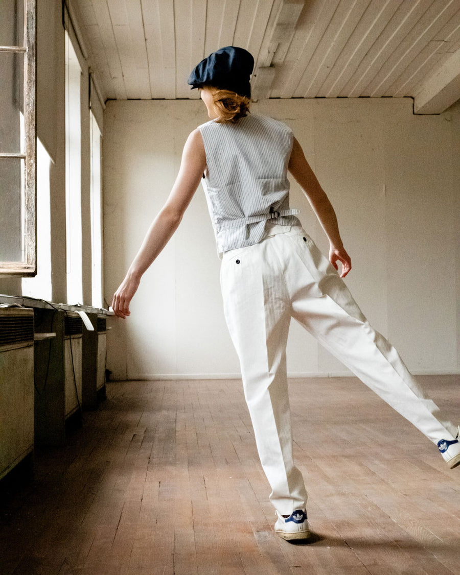 peppinoi peppino type 10 white the glad rags pant