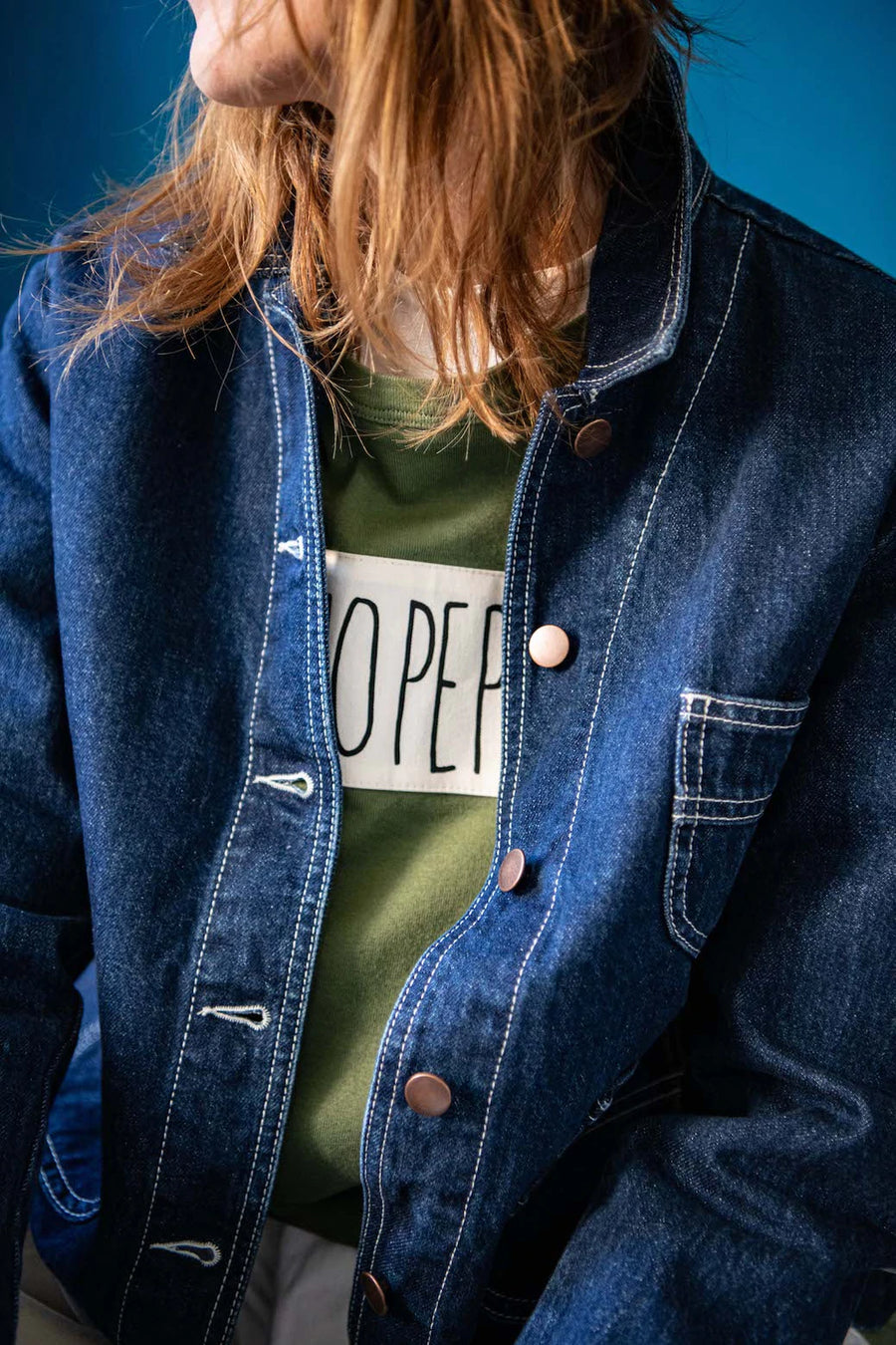 peppino peppino type 45 the workwear jacket dark blue