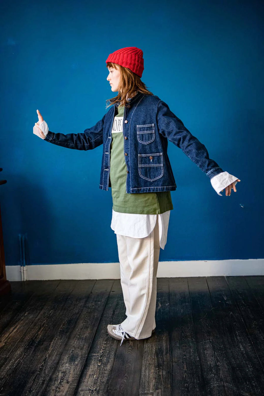 peppino peppino type 45 the workwear jacket dark blue