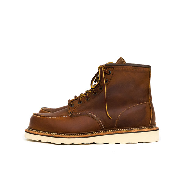 red wing heritage classic moc 1907 copper rough and tough