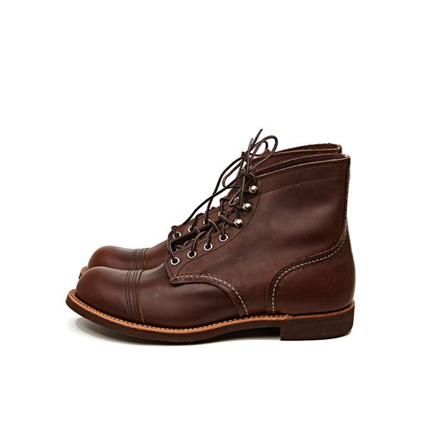 red wing heritage iron ranger 8111 amber harness