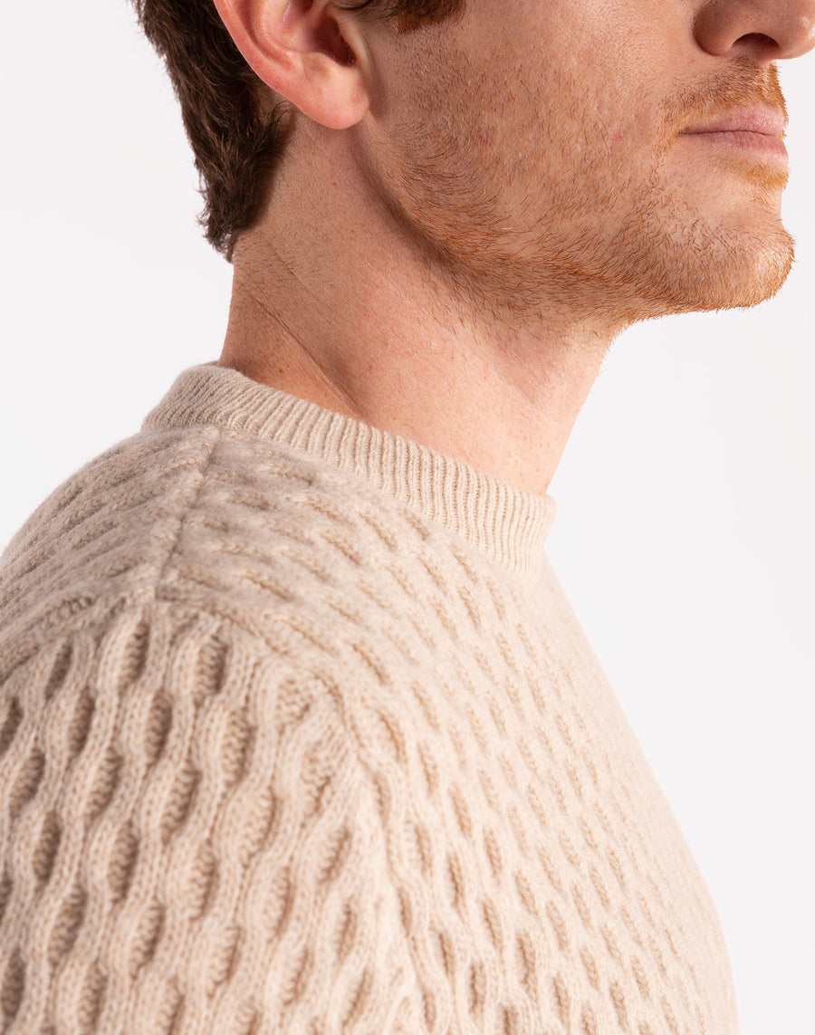 olow stone jumper off white