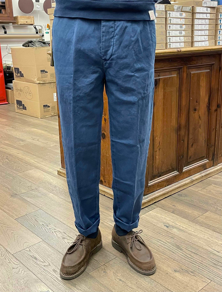 tela genova duilio trousers work blue (LAST SIZE 38)