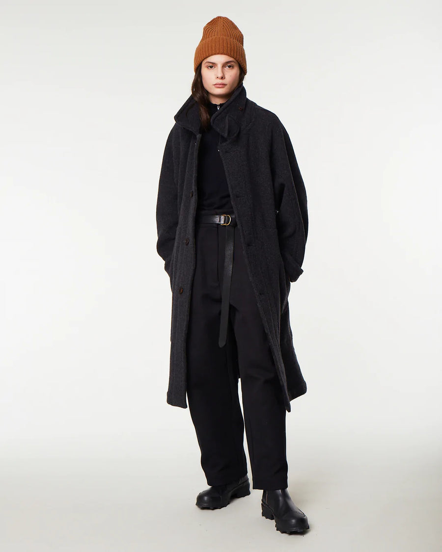 girls of dust army trench reversible caviar golf wool (LAST SIZE S/M)